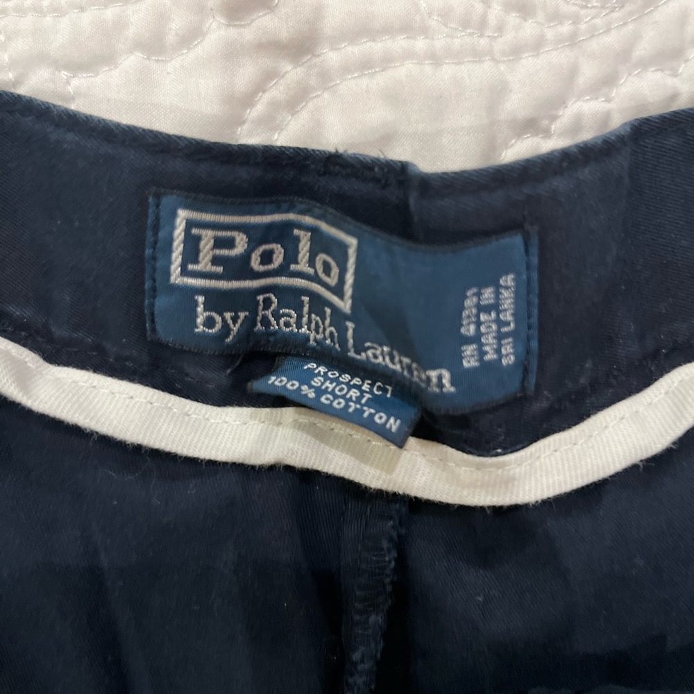 Polo by Ralph Lauren, men’s, navy blue, prospect short, size 40 - Picture 2 of 4